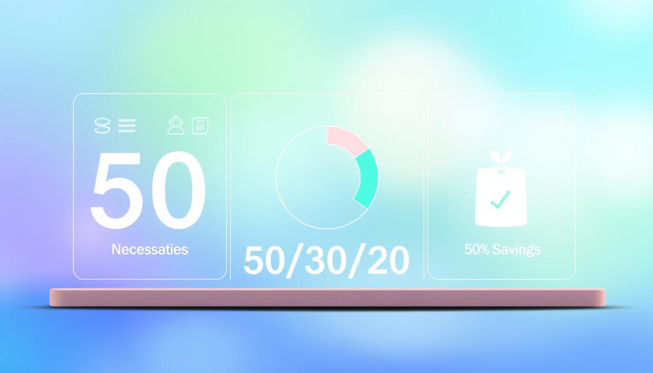 50/30/20 budgeting rule