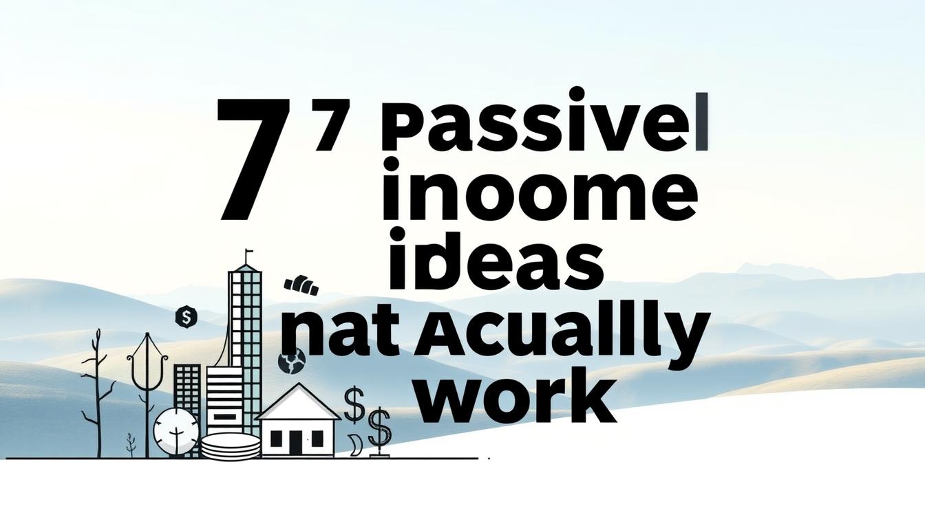 passive income investment